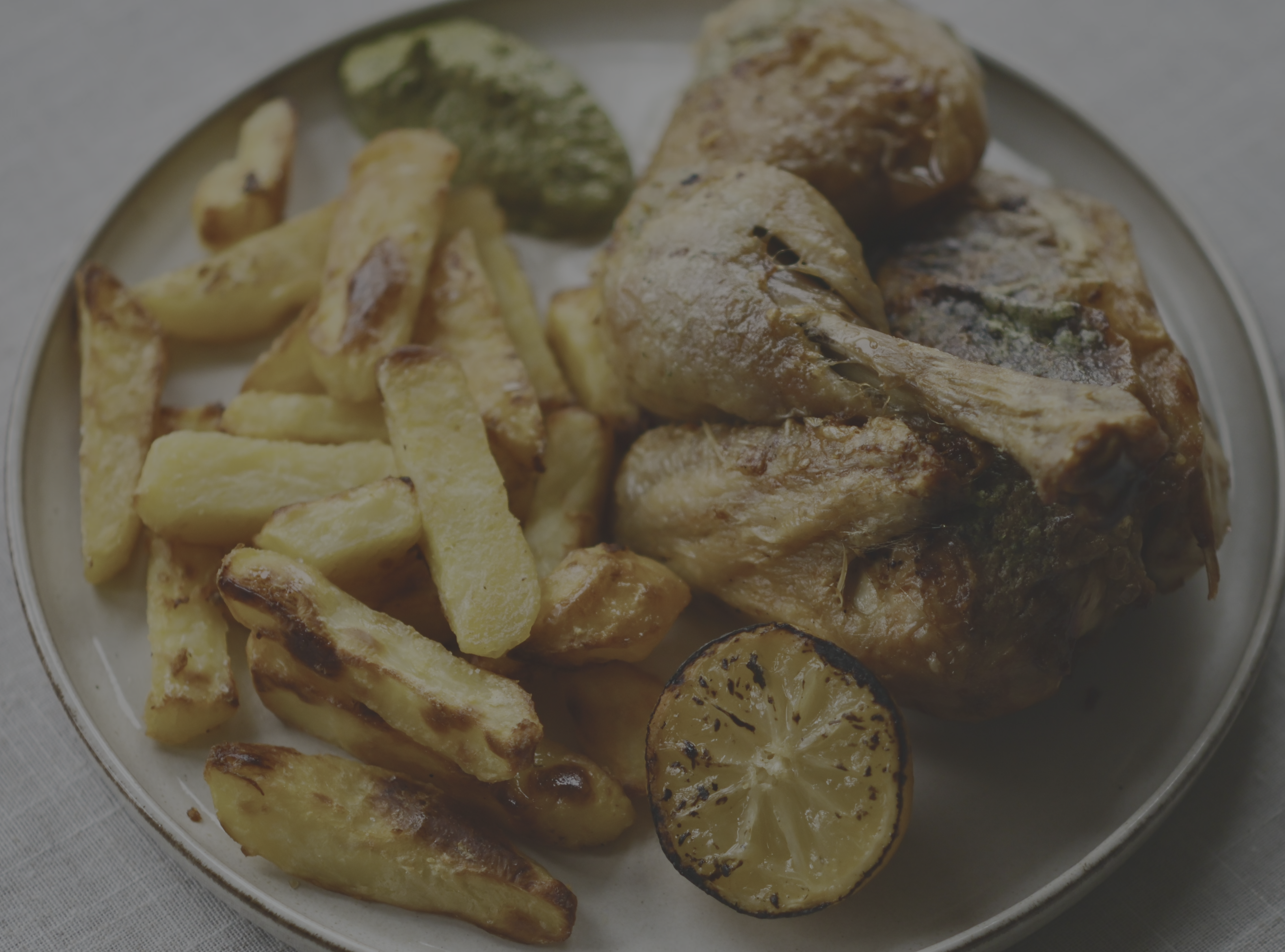 Chicken, Chips & Salsa Verde