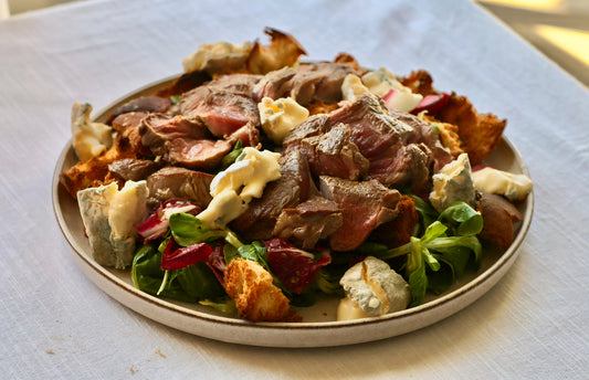 Venison & Blue Cheese Salad