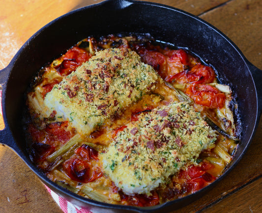 Herb Crusted Hake