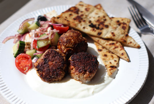 Greek Pork & Feta Meat Balls