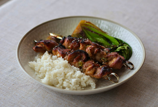 Honey & Soy Glazed Chicken Skewers