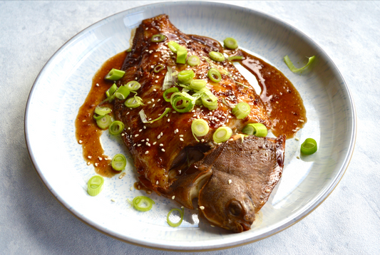 Miso Glazed Lemon Sole