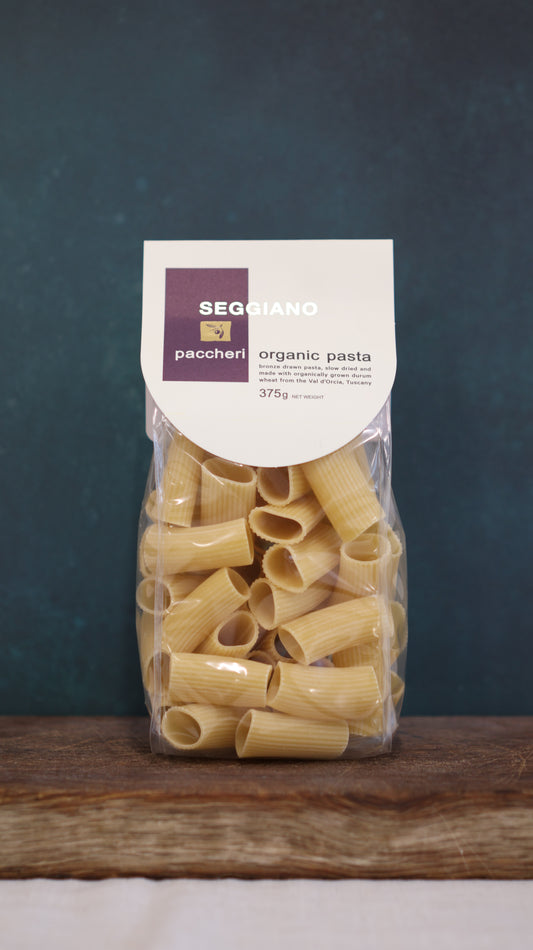 Seggiano Organic Paccheri Pasta 375g