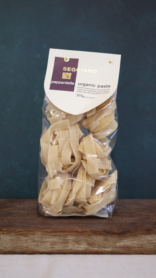 Seggiano Organic Pappardelle Pasta 375g