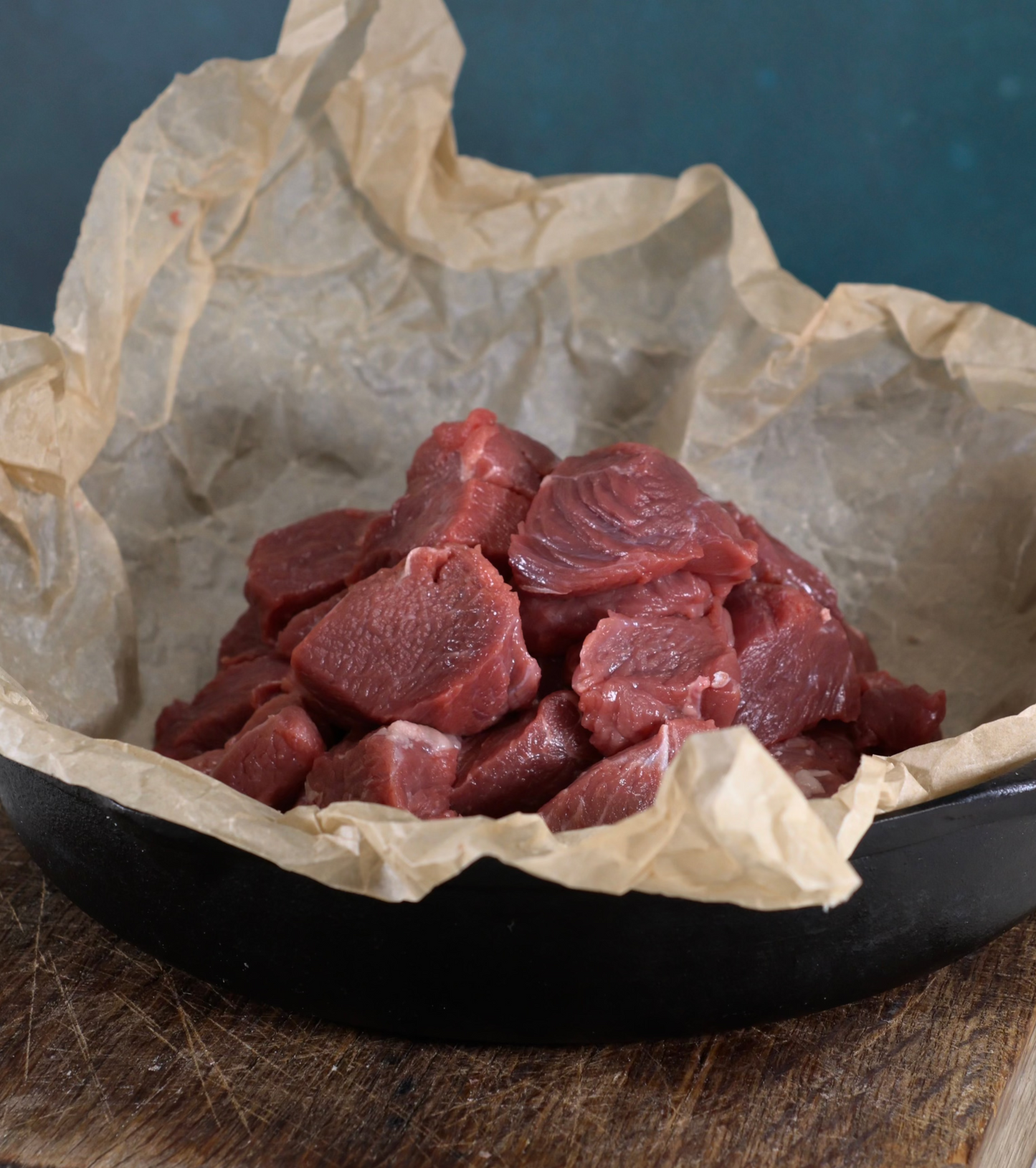 ❄️ Diced Beef Stewing Meat - 400g