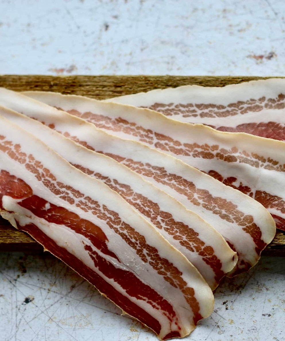 Sliced Dry Cured Pancetta - 100g